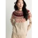 Xandres - SOLENN - 29674-01-8835 - Trui van wol Jacquardmotief